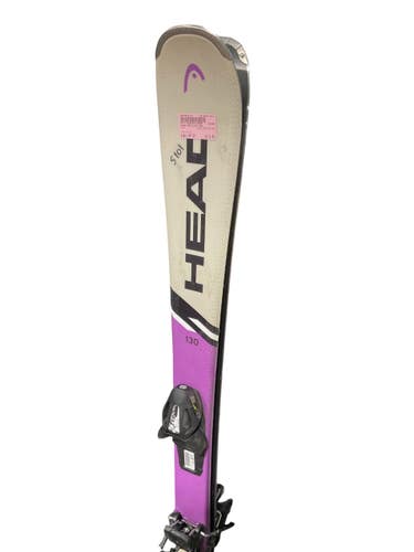 Used Head AMBITION PRO Boys DH Ski/Binding White 130 cm 11847-S000039721
