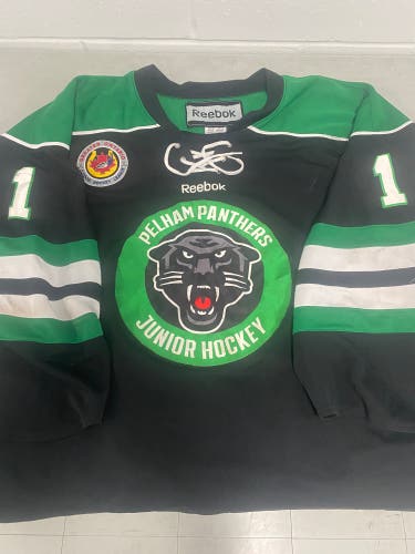 Pelham Panthers goalie game jersey