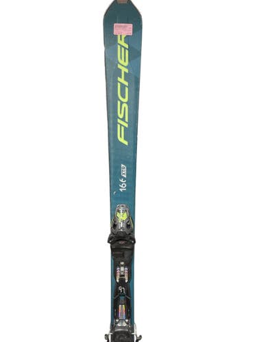 Used Fischer RC ONE XTR Mens DH Ski/Binding Dark Green 166 cm 11847-S000039701