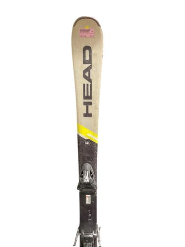 Used Head AMBITION PRO Boys DH Ski/Binding White 140 cm 11847-S000039687
