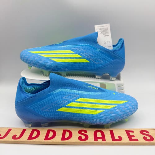 Adidas F50 Elite Laceless FG Ice Cold Precision Pack Lucid Blue JR6461 Men’s Sz 6.5/Women’s Sz 7.5