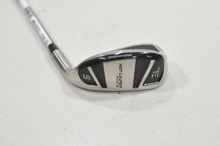 Tour Edge Hot Launch Max D Ironwood Single 5 Iron Regular RH Ascent 55g #229343