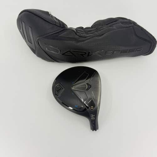 Cobra Darkspeed X 16.5* 3HF Wood Head RH Headcover Fairway Wood Used Golf Club