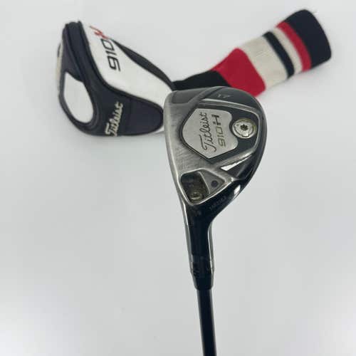 Titleist 910 H 17* Hybrid LH Matrix Altus Black Tie HM3 Stiff 41 1/8" Used
