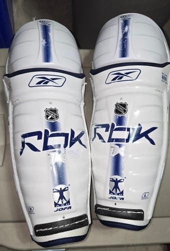 Senior Reebok RBK Jofa 7K 14" Shin Pads Pro Stock