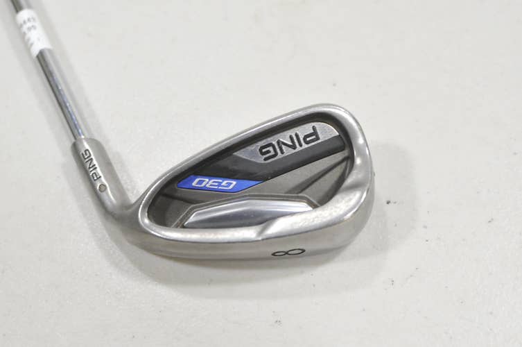 Ping G30 Single 8 Iron Regular Flex Black Dot Right CFS Steel #229443