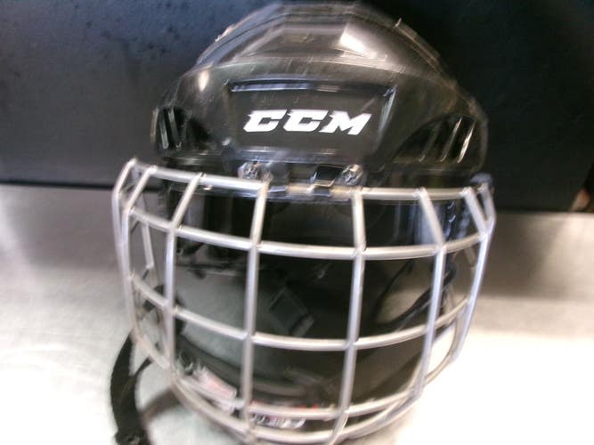 Used CCM FL40 Helmet Cage Combo Black SM 11868-S000072486