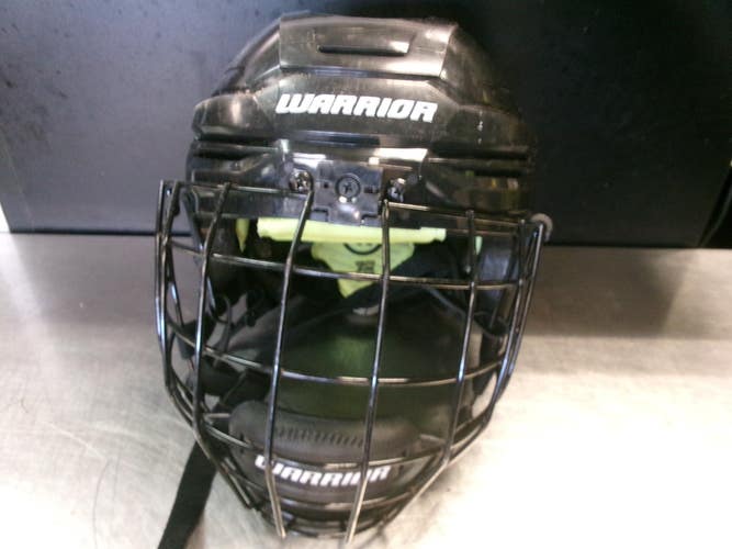 Used Warrior ALPHA ONE YOUTH Helmet Cage Combo Black XS 11868-S000072483