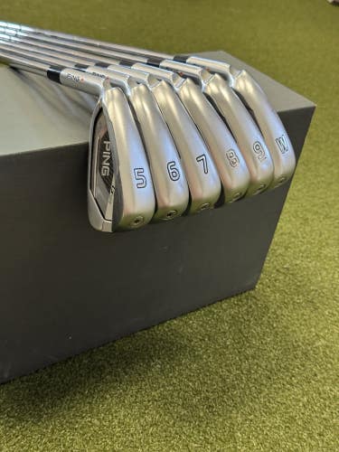 PING G425 Iron Set 6pcs 5-PW N.S.PRO Tour 105 Stiff Flex Orange Dot Left-Handed