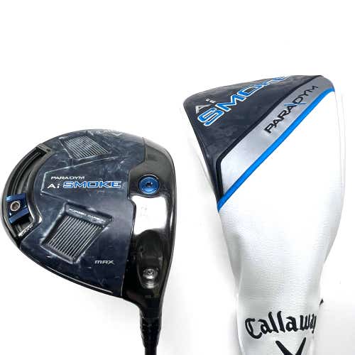 Callaway Paradym Ai Smoke Max Driver 9* Tensei Blue AV Xlink 65g Stiff RH HC