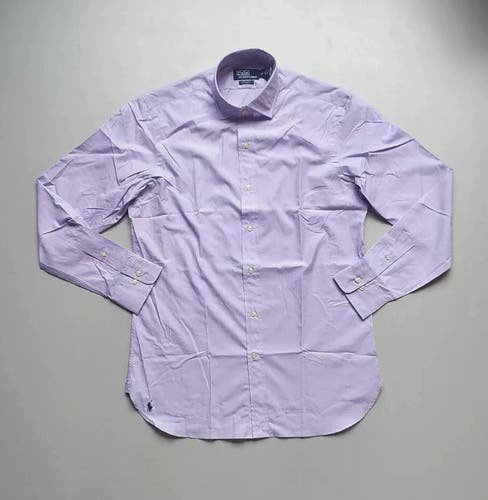 Polo Ralph Lauren Men's Custom-Fit Poplin Dress Shirt Purple 656261
Olac Purple
Men’s Size Medium (1