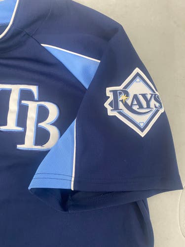 Tampa Bay Rays XL Men's Majestic Jersey (Used)