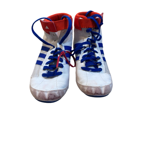 Used Adidas Wrestling Shoes White Junior 05 11706-S000389415