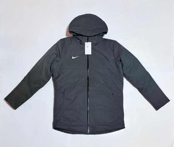 Gray Men's XL Nike Jacket (New) Nike Team Men’s Storm-Fit Down Fill Parka Jacket DJ6526-060