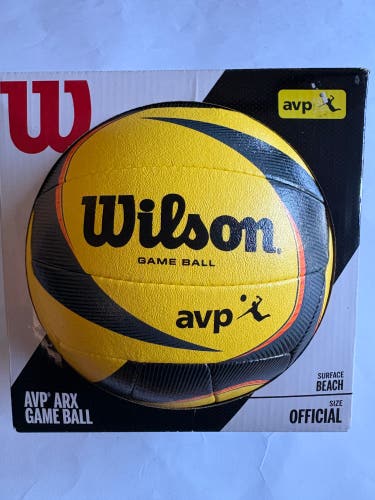 Wilson AVP ARX Official Size Beach Game Ball New