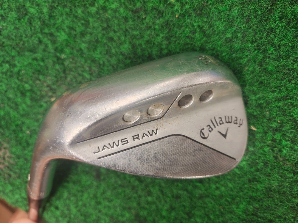 Callaway Jaws Raw 56 Degree Sand Wedge SW Steel Shaft 56.10 S