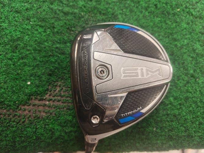 Taylormade SIM Fairway 3 Wood Regular Flex Left Handed Diamana 65 Limited