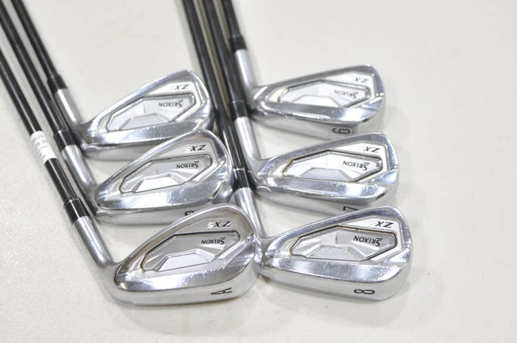 Srixon ZX5 MKII 6-PW, AW Iron Set Regular Flex Right R-70g VRTX Graphite #229520