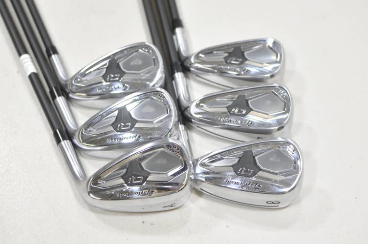 TaylorMade Qi Max HL 6-PW, AW Iron Set Senior Flex RH REAX 55g Graphite #229051