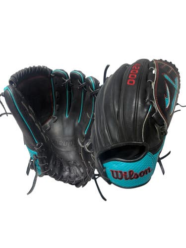 Used Wilson A2000 B23 BB/SB Glove RH Throw Black 12" 11835-S000212527