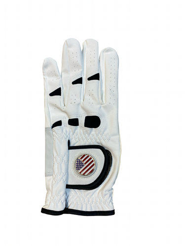 Used USA Mens Golf Glove White LG 11706-S000389165