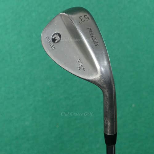 Maltby M-Series Ni Forged 53-6 53 GW Gap Wedge FST Pro White Steel Stiff
