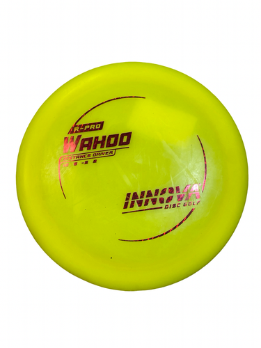 Used Innova WAH00 Disc Golf Driver Yellow 11706-S000388977