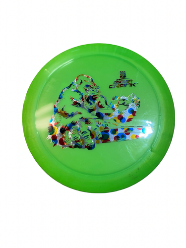 Used Discraft CRANK Disc Golf Driver Green 11706-S000388980