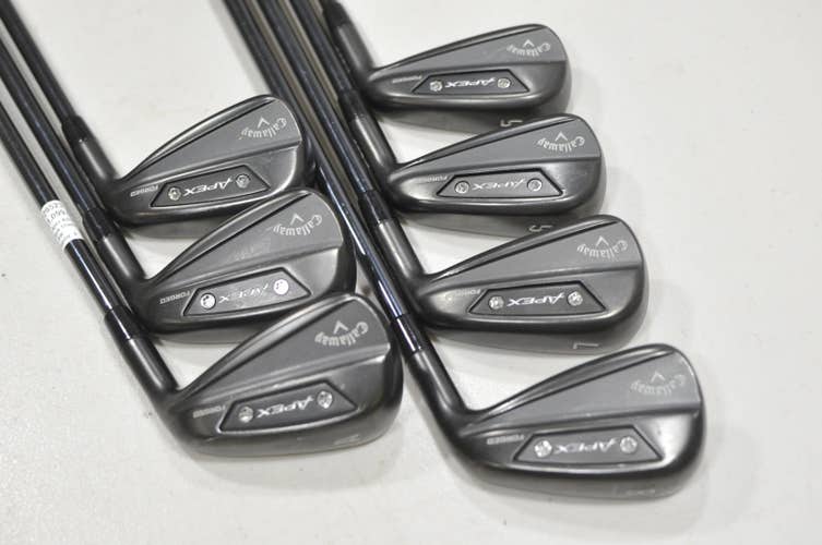 Callaway Apex Ai200 Black Shadow 5-PW, AW Iron Set Regular RH 70g #229523