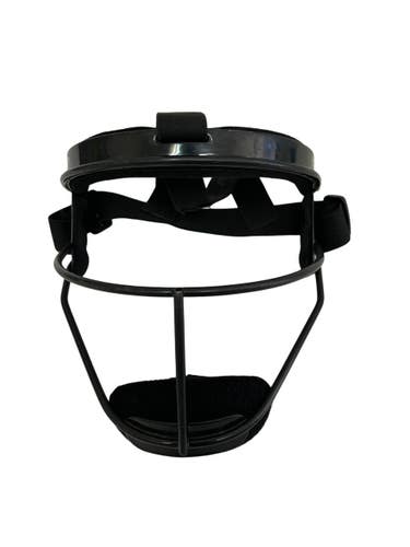 Used RIP-IT ADULT DEFENSE MASK BB/SB Fielders Mask Black One Size 11692-S000158682