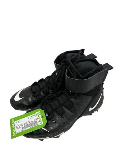 Used Nike FORCE SAVAGE SHARK Adult FB Cleats Black Senior 7.5 11692-S000158698