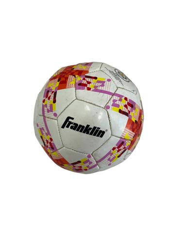 Used Franklin 3 All Size Soccer Ball White 3 11692-S000158702