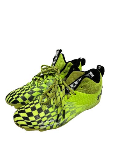Used Under Armour SPOTLIGHT SELECT Jr FB Cleats Yellow Junior 05.5 11692-S000158736