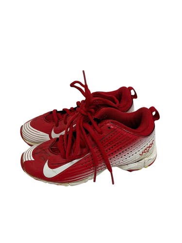Used Nike VAPOR KEYSTONE BB/SB Cleats Red Youth 12.0 11692-S000158735