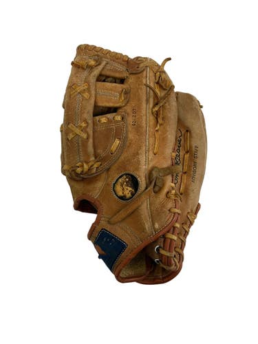 Used Spalding SIGNATURE SERIES BB/SB Glove RH Throw Tan 12 1/2" 11692-S000158799