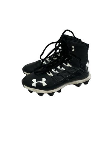 Used Under Armour RENEGADE RM Youth FB Cleats Black Youth 13.0 11692-S000158819