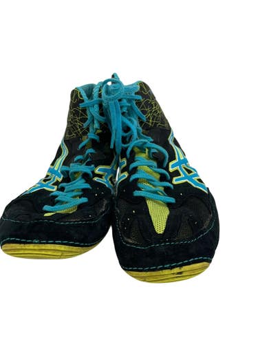 Used Asics CAEL V6.0 Wrestling Shoes Black Senior 10 11692-S000158618