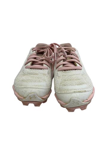 Used Under Armour GLYDE BB/SB Cleats White Junior 01 11692-S000158627