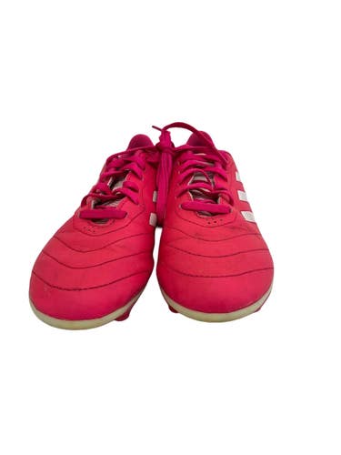 Used Adidas GOLLETO Soccer Cleats Pink Junior 03.5 11692-S000158626