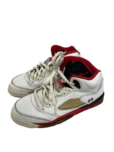 Used Jordan 5 RETRO Basketball Shoes M White Senior 7 11692-S000158637
