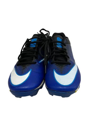 Used Nike VAPOR SHARK 2 Adult FB Cleats Navy Blue Senior 9 11692-S000158641