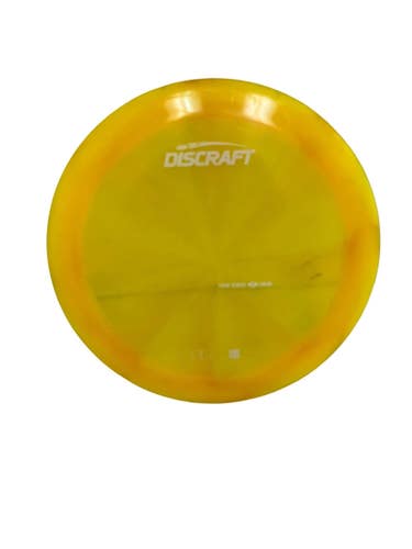 Used Discraft Z SWIRL VENOM Disc Golf Driver Yellow 173g 11692-S000158657