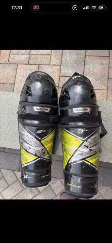 Senior Bauer Supreme 3S 15" Shin Pads (Used)