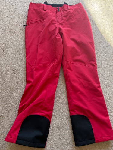 Red Women's Obermeyer Malta Pants Size 16 (Used)
