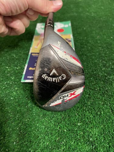 Callaway X Hot 22* 4 Hybrid Seniors A Flex Graphite Shaft