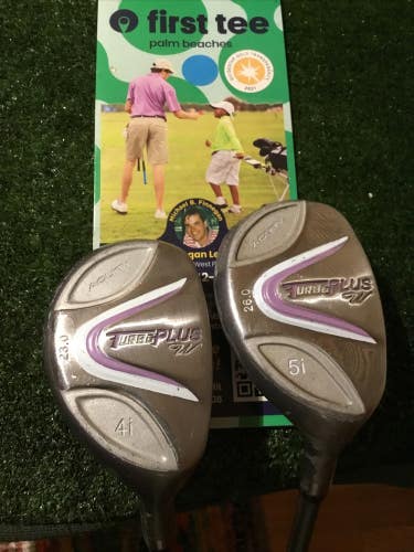 Acuity Ladies Turbo Plus 4-5 Hybrids Set Graphite Shafts