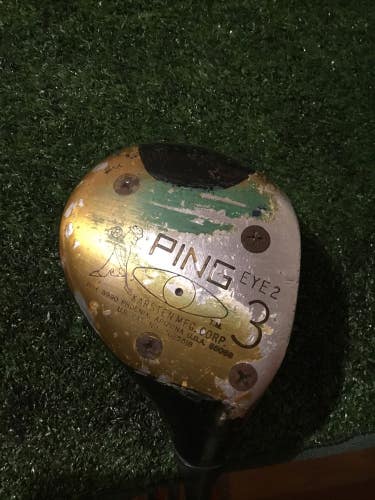 Ping Eye 2 Karsten Black Dot 3 Wood Steel Shaft Right Handed