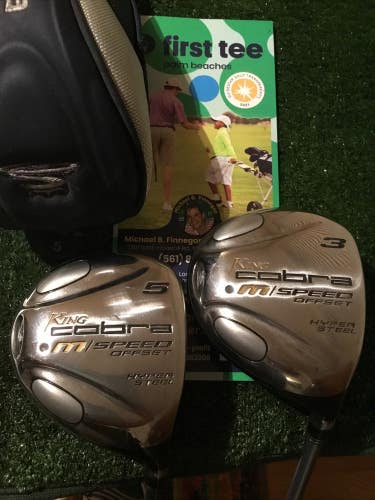 Cobra Ladies M Speed Offset 3-5 Woods Set Graphite Shaft