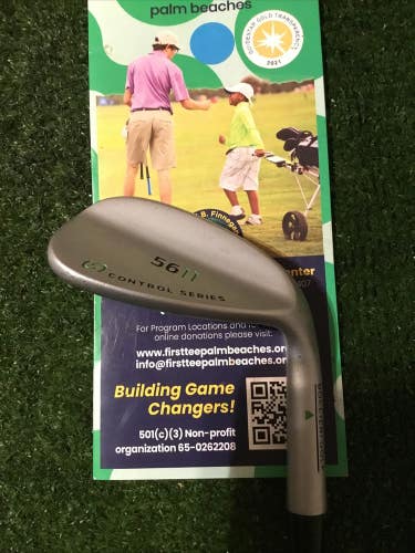 Boccieri Heavy Wedge 56* Sand Wedge Steel Shaft Right Handed