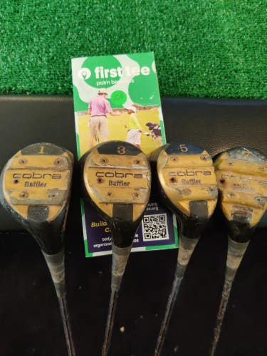 Cobra Ladies Baffler Driver-3-5-7 Wood Set Steel Shafts Right Handed